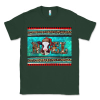 Sports Green western christmas baby cow noel tumbler Classic Tee - Jasminsmagicworld