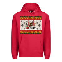 Cardinal very merry teacher Premium Hoodie - Jasminsmagicworld
