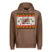 Chestnut very merry teacher Premium Hoodie - Jasminsmagicworld
