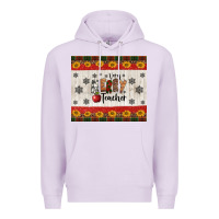Lilac very merry teacher Premium Hoodie - Jasminsmagicworld