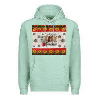 Seafoam very merry teacher Premium Hoodie - Jasminsmagicworld