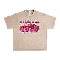 French Oak In October we wear pink Breast Cancer Urban Heavy Tee - FaDigitalArtStudio