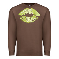 Chestnut tennis lips Premium Sweatshirt - AdoDesignShop