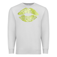 Dove Grey tennis lips Premium Sweatshirt - AdoDesignShop