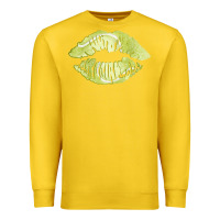 Lemon tennis lips Premium Sweatshirt - AdoDesignShop
