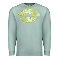 Seafoam tennis lips Premium Sweatshirt - AdoDesignShop