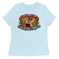 Baby Blue I don't need a man Cowgirl western Ladies Tee - HowdyJamesFarm
