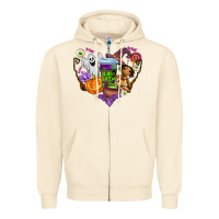 Sandshell halloween Zipper Hoodie - AdoDesignShop