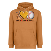 Meerkat peace love baseball Heavyweight Hoodie - AdoDesignShop