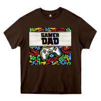 Chocolate Brown gamer dad Heavy Core Tee - TumblerDesignByShophia