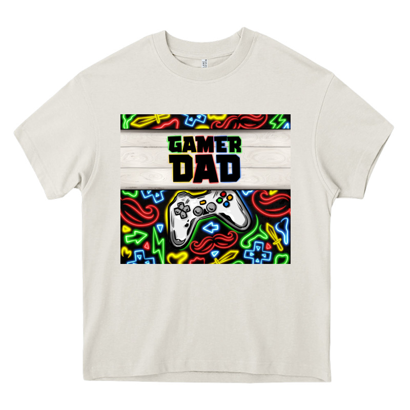 Gamer Dad Heavy Core Tee by TumblerDesignByShophia | Teevron