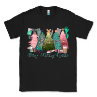 Black verry merry nurse Classic Tee - CowGirlArtShop