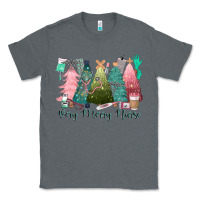 Charcoal Heather verry merry nurse Classic Tee - CowGirlArtShop