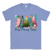 Colony Blue verry merry nurse Classic Tee - CowGirlArtShop