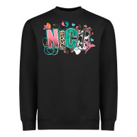 Black nicu Heavyweight Sweatshirt - AdoDesignShop