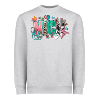 Heather Grey nicu Heavyweight Sweatshirt - AdoDesignShop