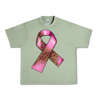 Oil Green Breast Cancer ribbon Urban Heavy Tee - FaDigitalArtStudio