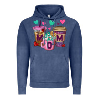 Vintage Denim Western Mom Coffee Cups Vintage Hoodie - BundleAndBundleShop