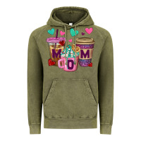 Vintage Olive Western Mom Coffee Cups Vintage Hoodie - BundleAndBundleShop