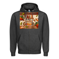 Charcoal Heather fall is my favorite color Zipper Hoodie - AdoDesignShop