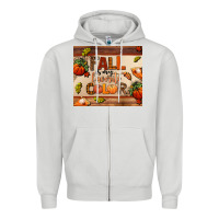 Dove Grey fall is my favorite color Zipper Hoodie - AdoDesignShop