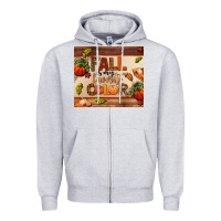 Heather Grey fall is my favorite color Zipper Hoodie - AdoDesignShop