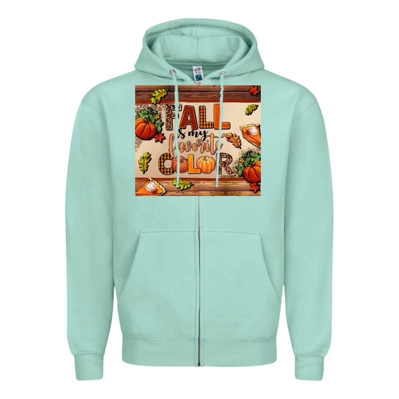 Fall Is My Favorite Color Zipper Hoodie by AdoDesignShop | Teevron