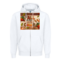 White fall is my favorite color Zipper Hoodie - AdoDesignShop