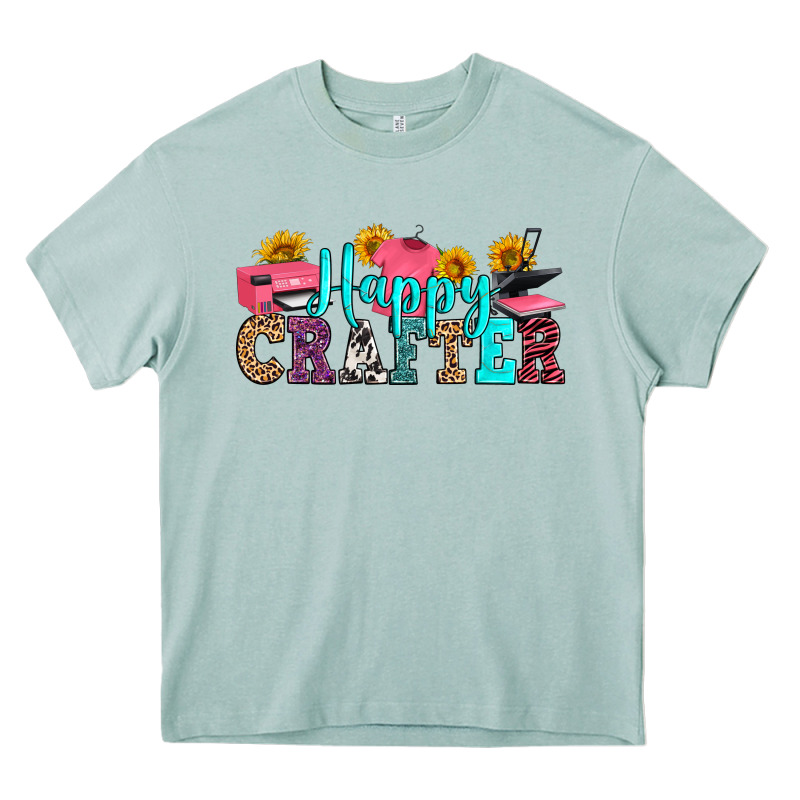 Happy Crafter Heavy Core Tee by RanaPortraitStore | Teevron
