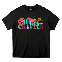 Black happy crafter Heavy Core Tee - RanaPortraitStore