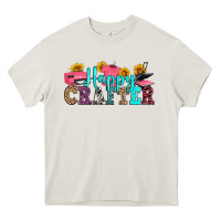 Cream happy crafter Heavy Core Tee - RanaPortraitStore