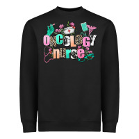 Black oncology nurse Heavyweight Sweatshirt - AdoDesignShop