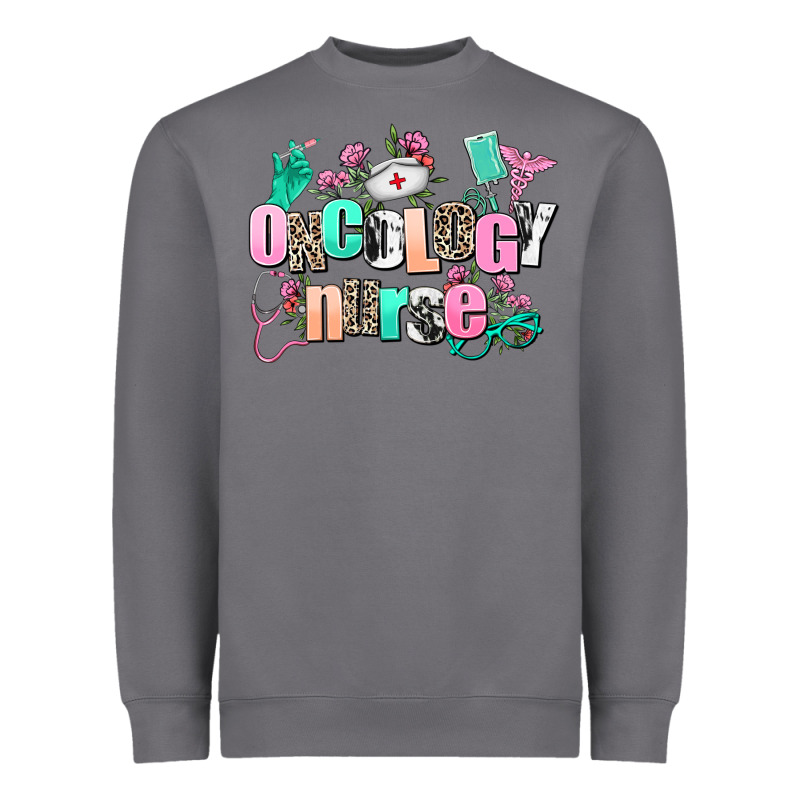Oncology Nurse Heavyweight Sweatshirt by AdoDesignShop | Teevron