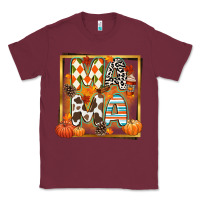 Burgundy fall mama Classic Tee - CowGirlArtShop