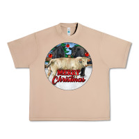 Burro Merry Christmas Charolais Bull Urban Heavy Tee - RanaPortraitStore