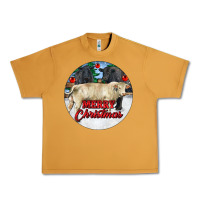 Peanut Butter Merry Christmas Charolais Bull Urban Heavy Tee - RanaPortraitStore