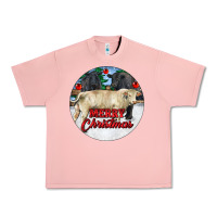 Salmon Merry Christmas Charolais Bull Urban Heavy Tee - RanaPortraitStore