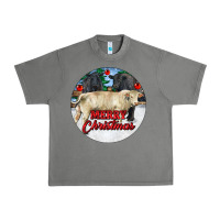 Tornado Merry Christmas Charolais Bull Urban Heavy Tee - RanaPortraitStore