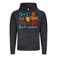 Vintage Black Don't Let Your Heart Be Troupled Vintage Hoodie - BundleAndBundleShop