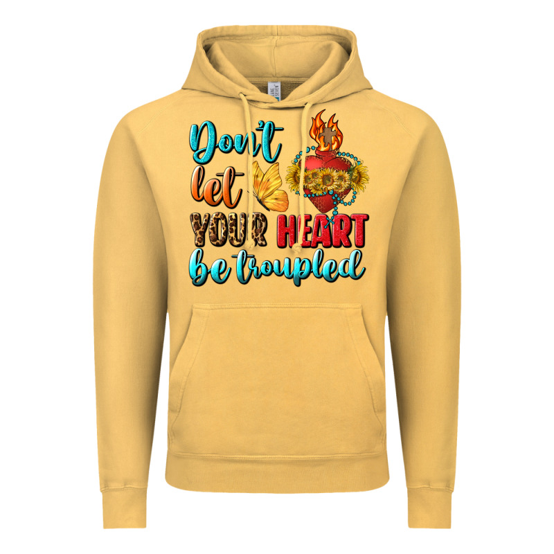 Don't Let Your Heart Be Troupled Vintage Hoodie by BundleAndBundleShop | Teevron
