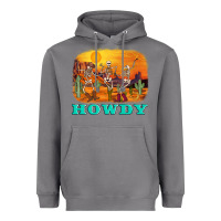 Storm western skeleton Heavyweight Hoodie - AdoDesignShop