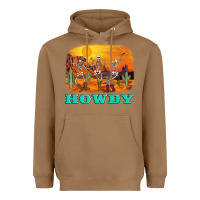 Toasted Coconut western skeleton Heavyweight Hoodie - AdoDesignShop