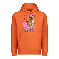 Carrot Labrador Retriever Dog With Tutu Premium Hoodie - LillyAllenDesigns