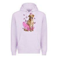 Lilac Labrador Retriever Dog With Tutu Premium Hoodie - LillyAllenDesigns