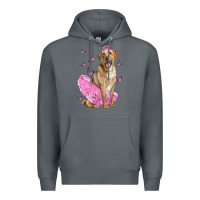 Rock Labrador Retriever Dog With Tutu Premium Hoodie - LillyAllenDesigns