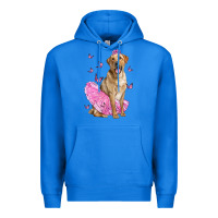 True Royal Labrador Retriever Dog With Tutu Premium Hoodie - LillyAllenDesigns