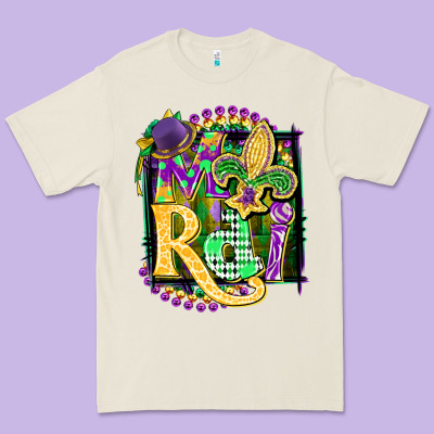 Mardi Gras Premium Tee Designed By Cowgirlartshop