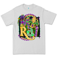 Dove Grey mardi gras Premium Tee - CowGirlArtShop