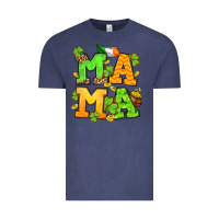 Vintage Denim St. Patrick's Day mama Vintage Tee - OliviaCreatesArt