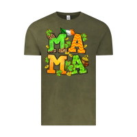 Vintage Olive St. Patrick's Day mama Vintage Tee - OliviaCreatesArt